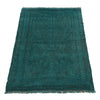 Handmade Overdye Carpet 2' 10" x 3' 10" ft / 86 x 118 cm - No. R22760