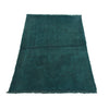 Sea Green Overdyed Area Rug 2' 10" x 3' 11" ft / 87 x 119 cm - No. R22763