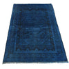 Handmade Overdye Carpet 3' 0" x 4' 10" ft / 92 x 147 cm - No. R22780