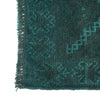 Sea Green Overdyed Area Rug 2' 8" x 4' 3" ft / 81 x 130 cm - No. R22789