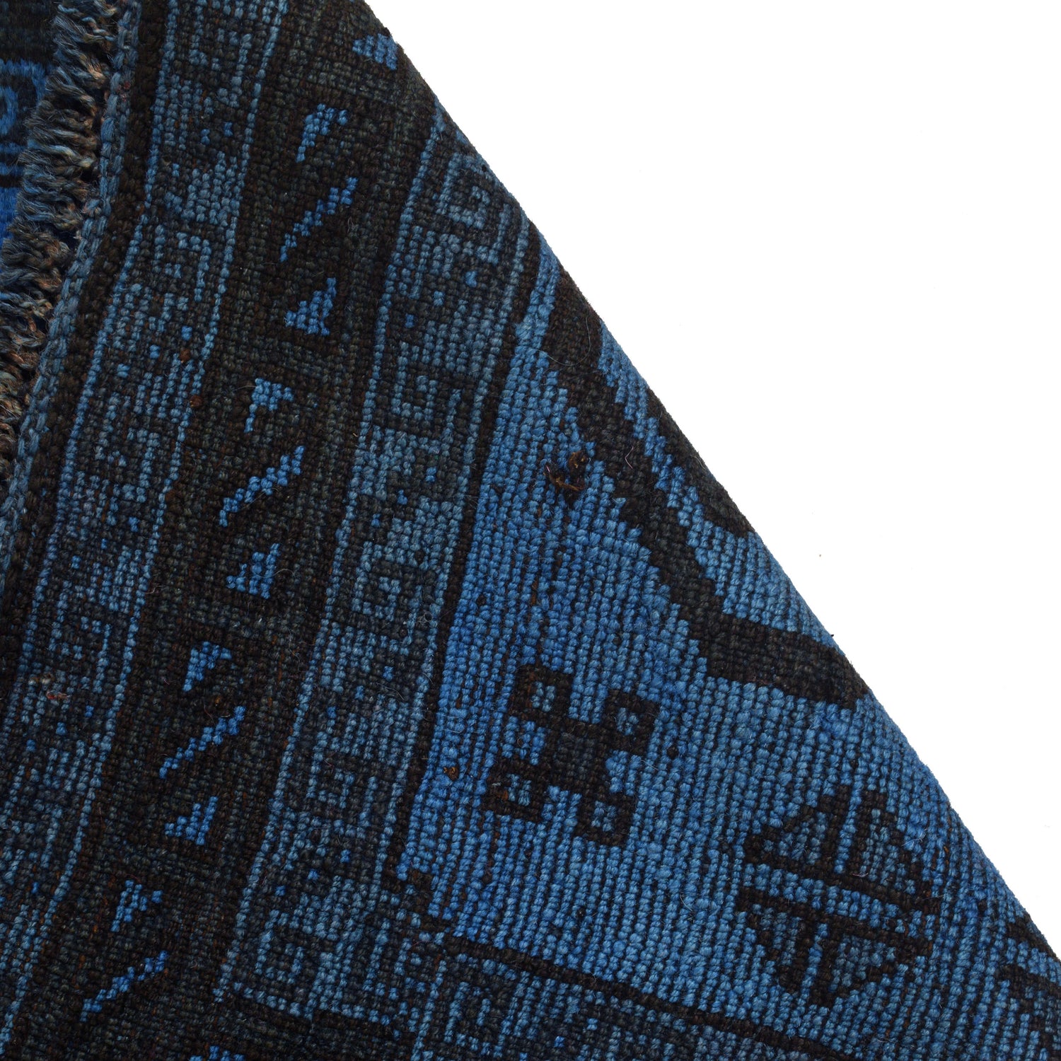 Handmade Overdye Prayer Carpet 2' 9" x 4' 2" ft / 86 x 127 cm - No. R22810