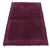 Hand Knotted Overdye Wool Rug 2' 9" x 4' 2" ft / 86 x 127 cm - No. R22811