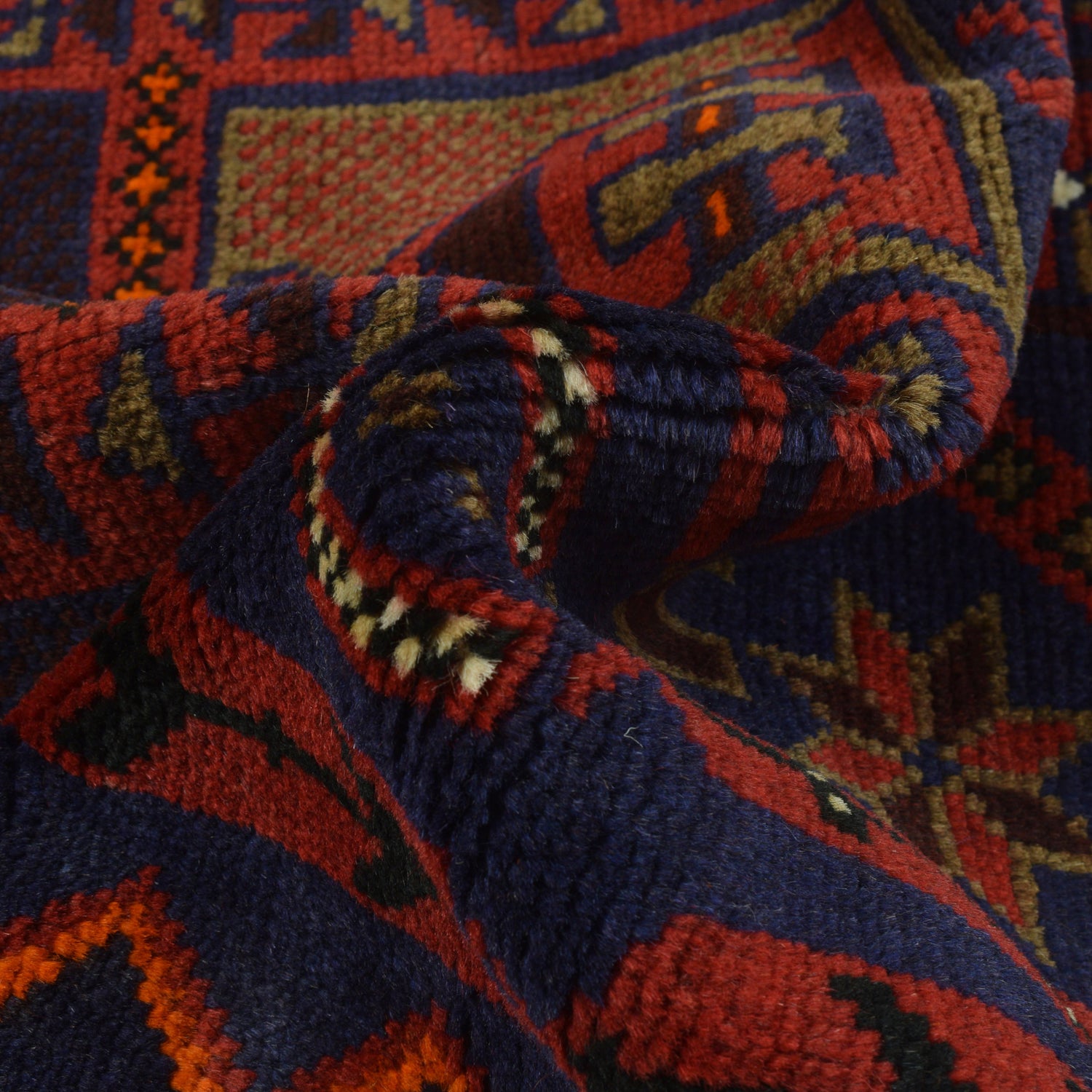 Islamic Prayer Carpet 3' 3" x 4' 11" ft / 98 x 149 cm - R22822