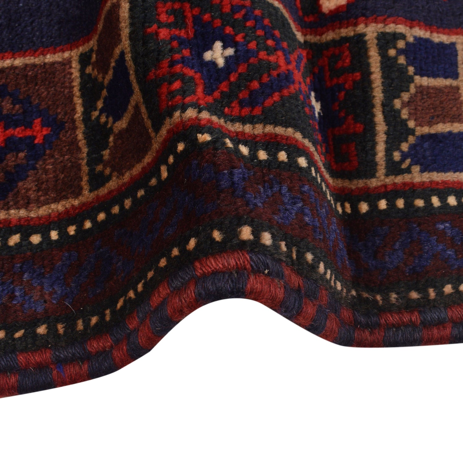 Islamic Prayer Carpet 3' 2" x 5' 1" ft / 97 x 156 cm - R22823