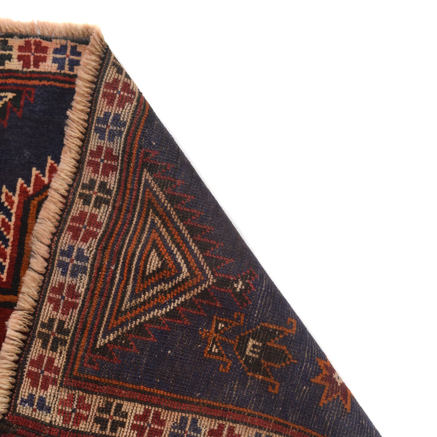 Handmade Balochi Carpet 2' 11" x 4' 3" ft / 90 x 130 cm - No. R22825