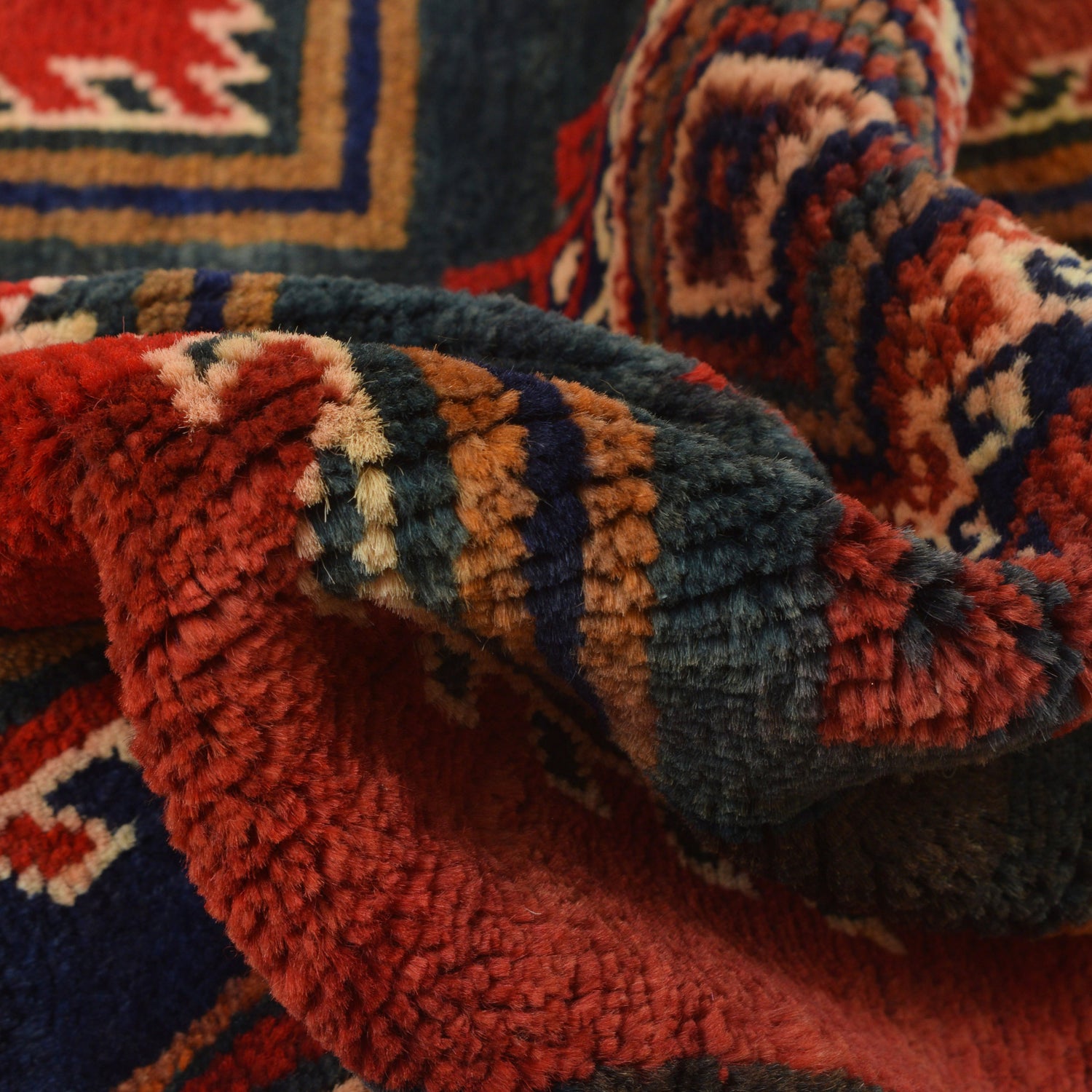 Handmade Balochi Carpet 2' 11" x 4' 3" ft / 90 x 130 cm - No. R22825