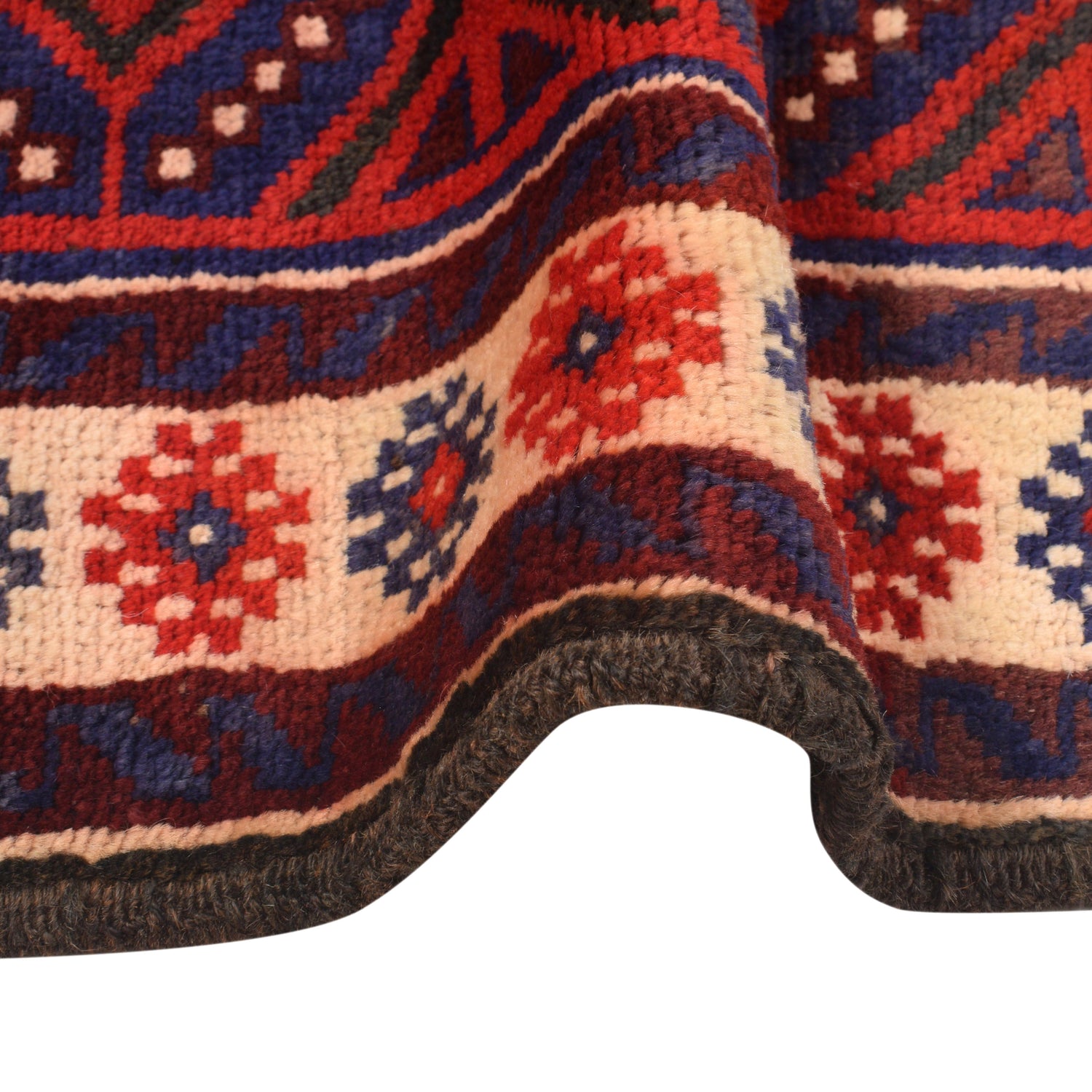 Traditional Baloch Rug 2' 11" x 4' 8" ft / 90 x 141 cm - No. R22828