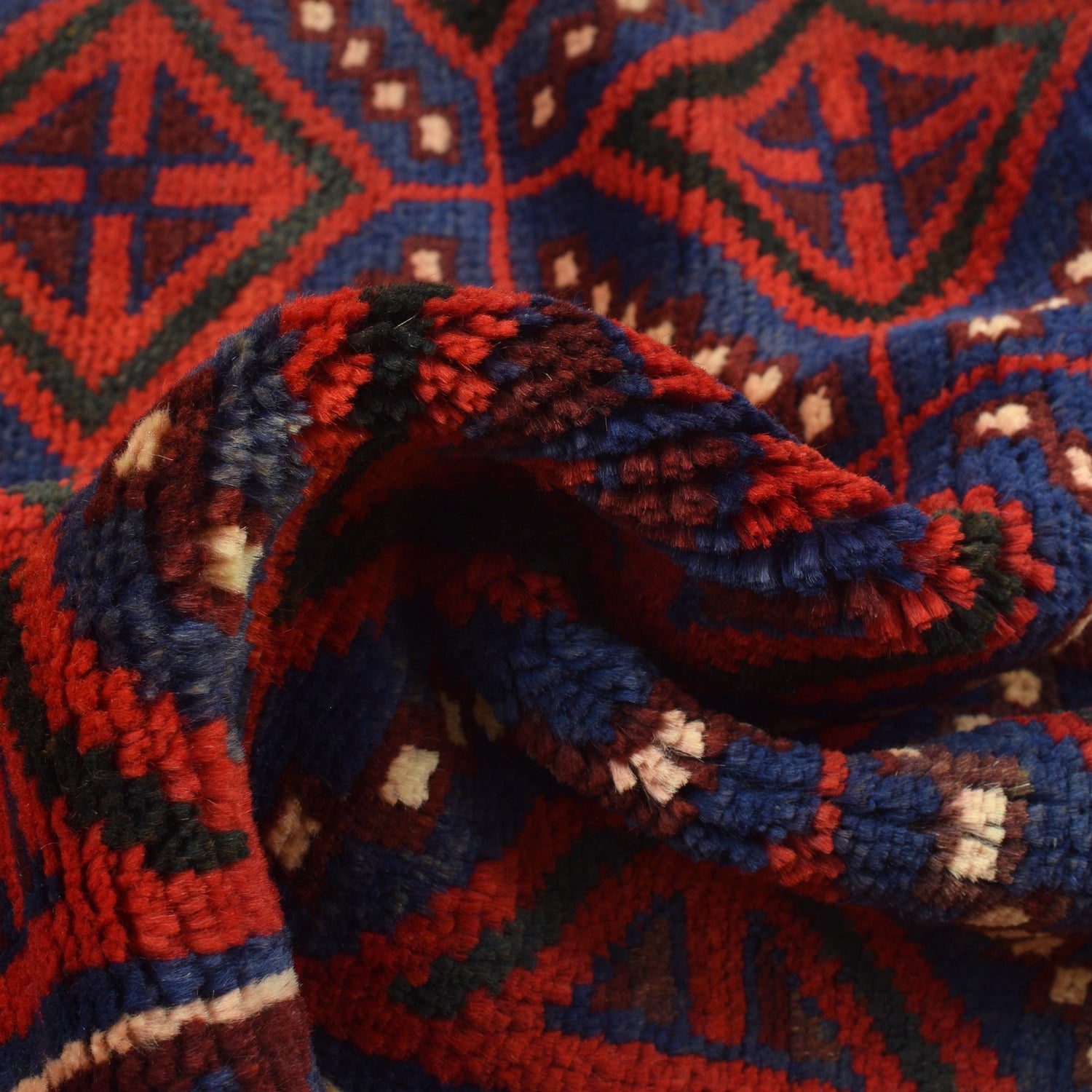 Traditional Baloch Rug 2' 11" x 4' 8" ft / 90 x 141 cm - No. R22828