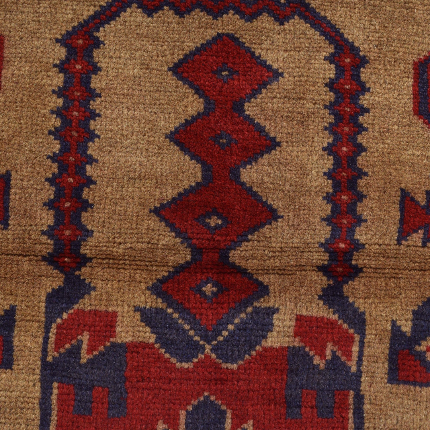 Islamic Prayer Carpet 2' 11" x 4' 4" ft / 88 x 133 cm - R22833