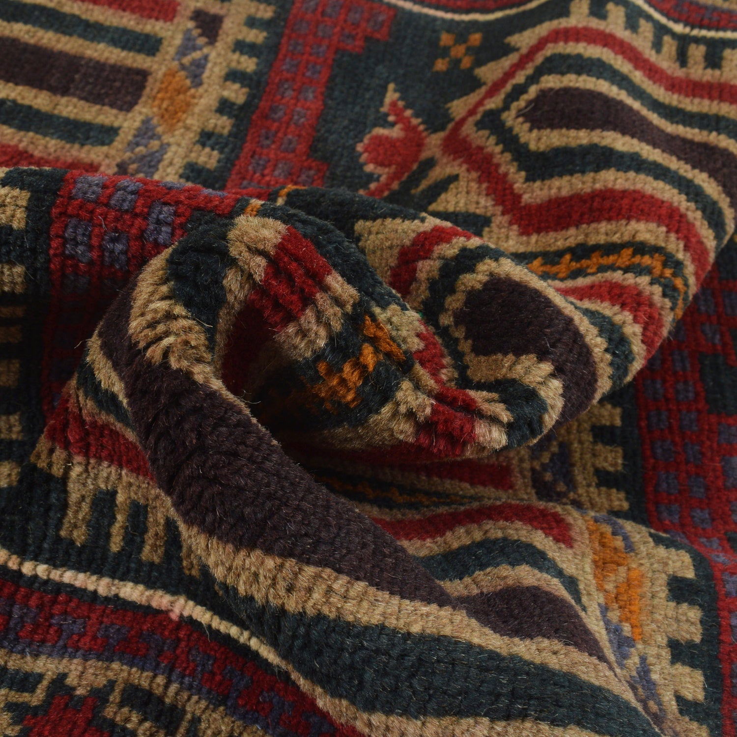 Islamic Prayer Carpet 2' 9" x 4' 10" ft / 85 x 147 cm - R22834