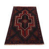Traditional Baloch Rug 2' 11" x 4' 5" ft / 88 x 135 cm - No. R22835