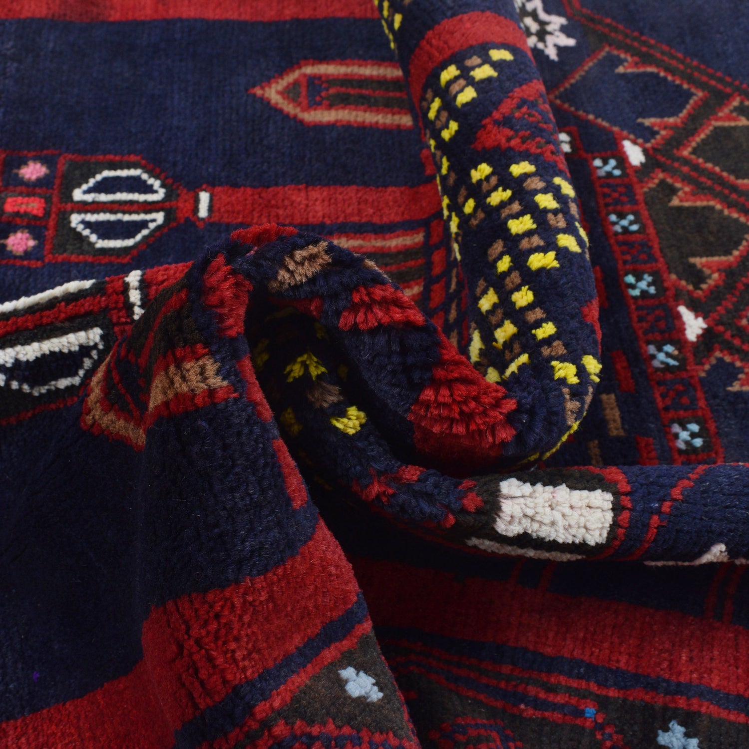 Islamic Prayer Carpet 3' 1" x 4' 11" ft / 93 x 149 cm - R22836