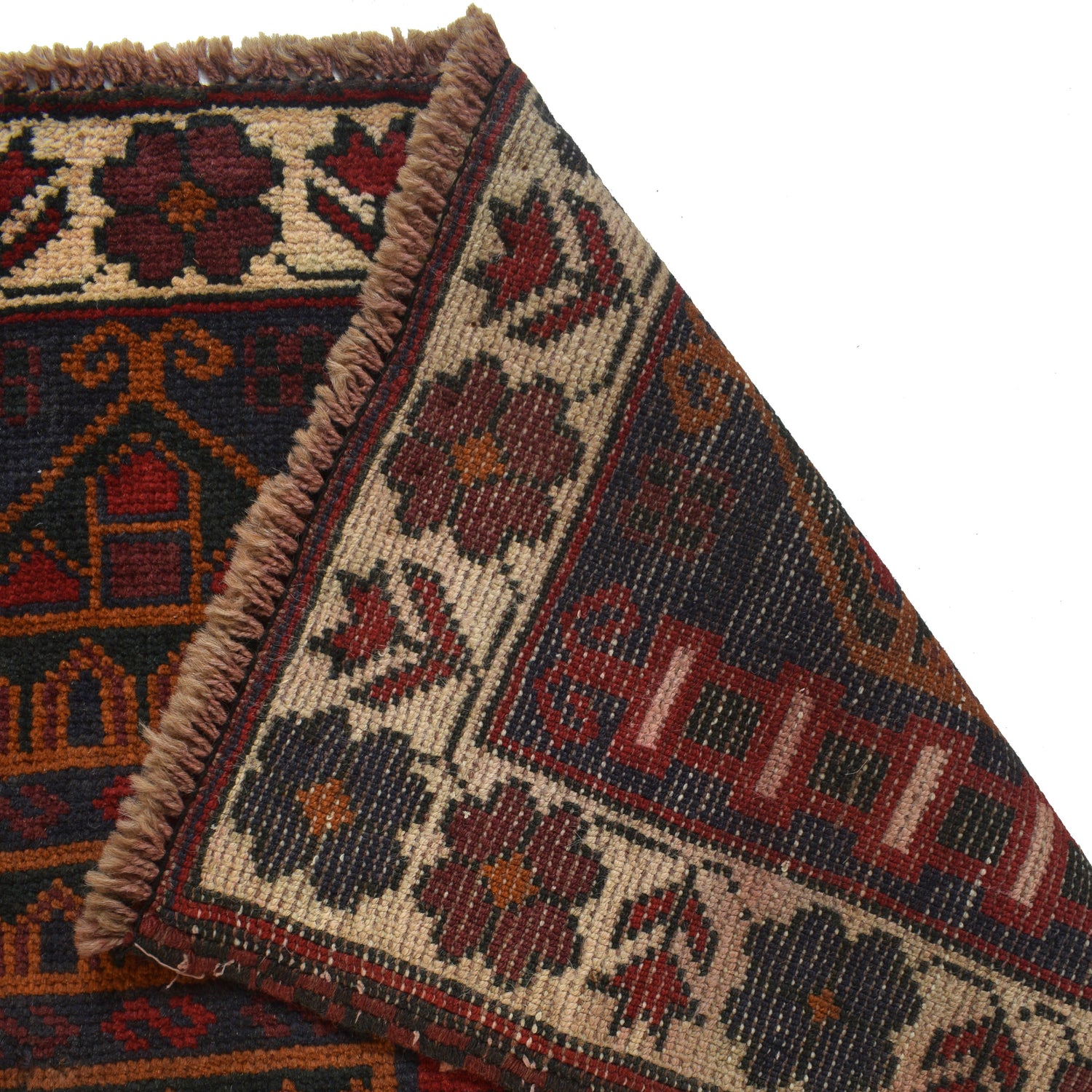 Islamic Prayer Carpet 2' 9" x 4' 8" ft / 85 x 141 cm - R22845