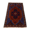 Traditional Baloch Rug 2' 10" x 4' 8" ft / 87 x 142 cm - No. R22846