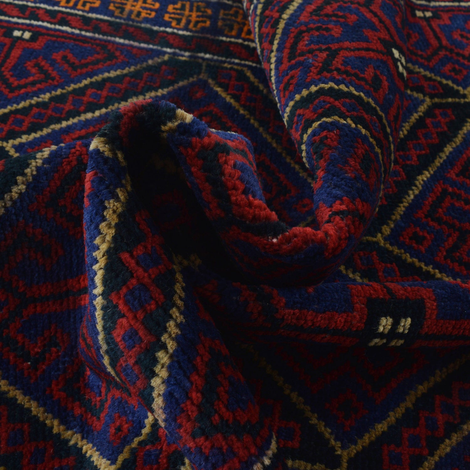 Traditional Baloch Rug 2' 11" x 4' 2" ft / 89 x 142 cm - No. R22848