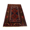 Handmade Prayer Rug 2' 11" x 5' 2" ft / 89 x 157 cm - R22869