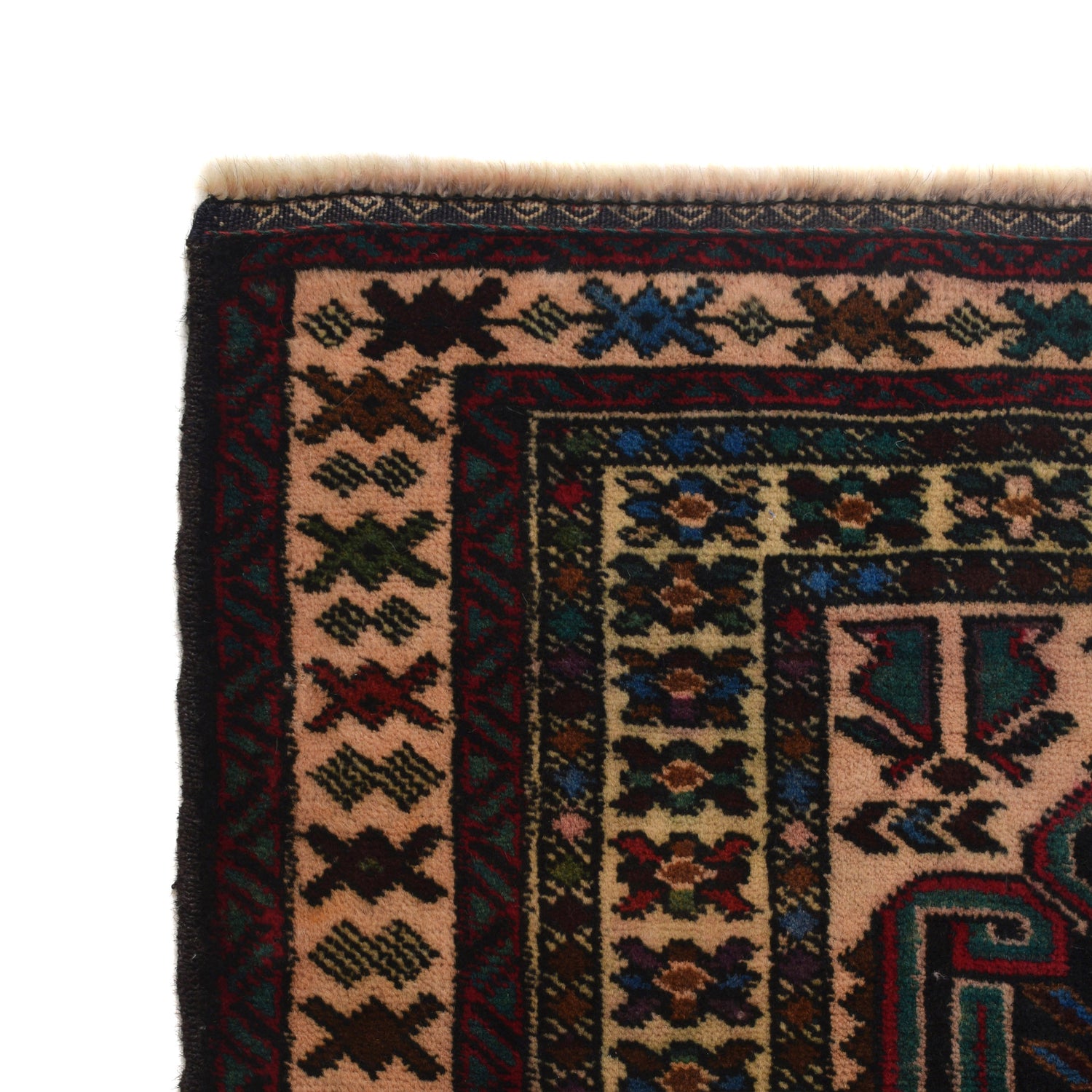 Traditional Baloch Rug 2' 10" x 4' 7" ft / 86 x 140 cm - No. R22873