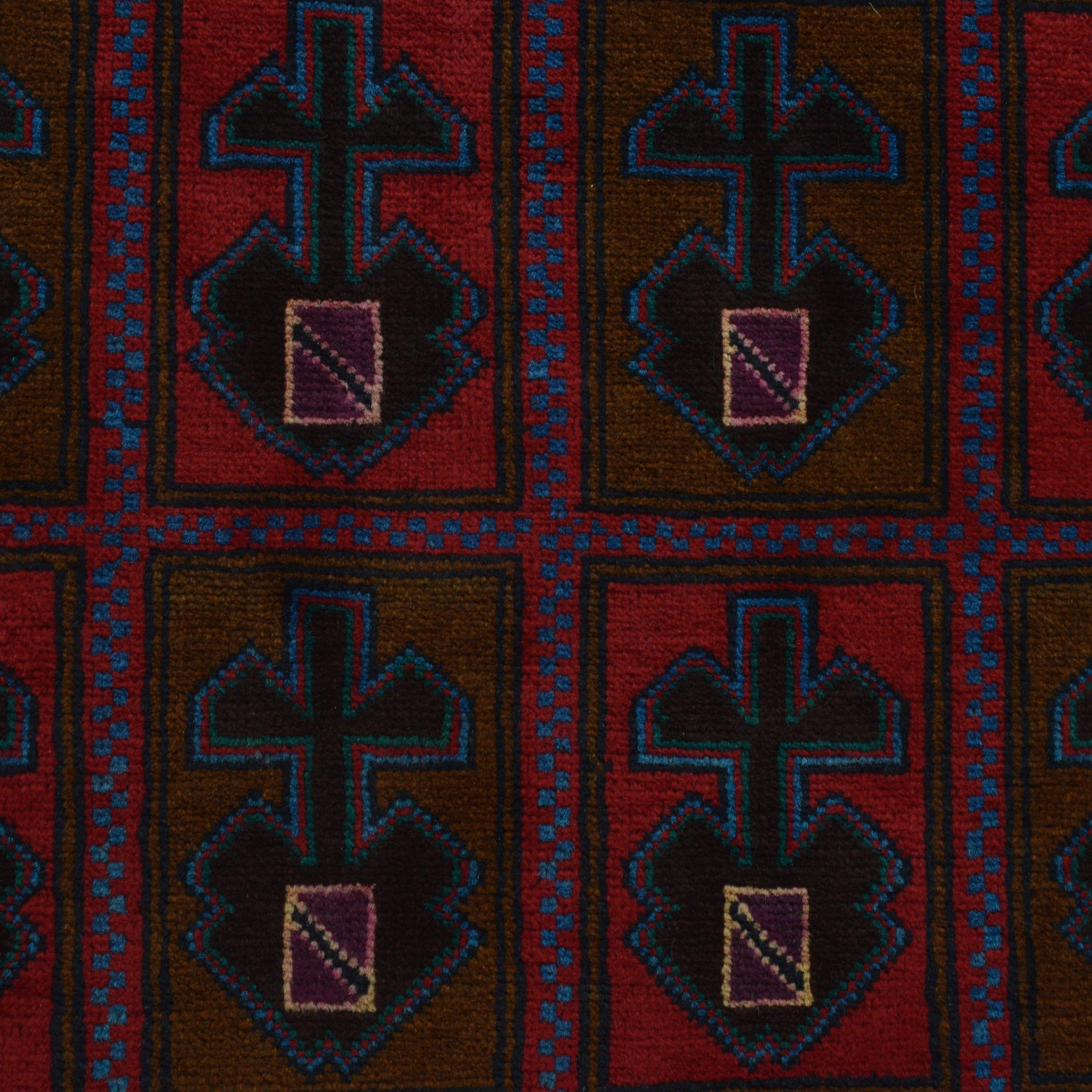 Traditional Baloch Rug 2' 11" x 4' 9" ft / 90 x 144 cm - No. R22876