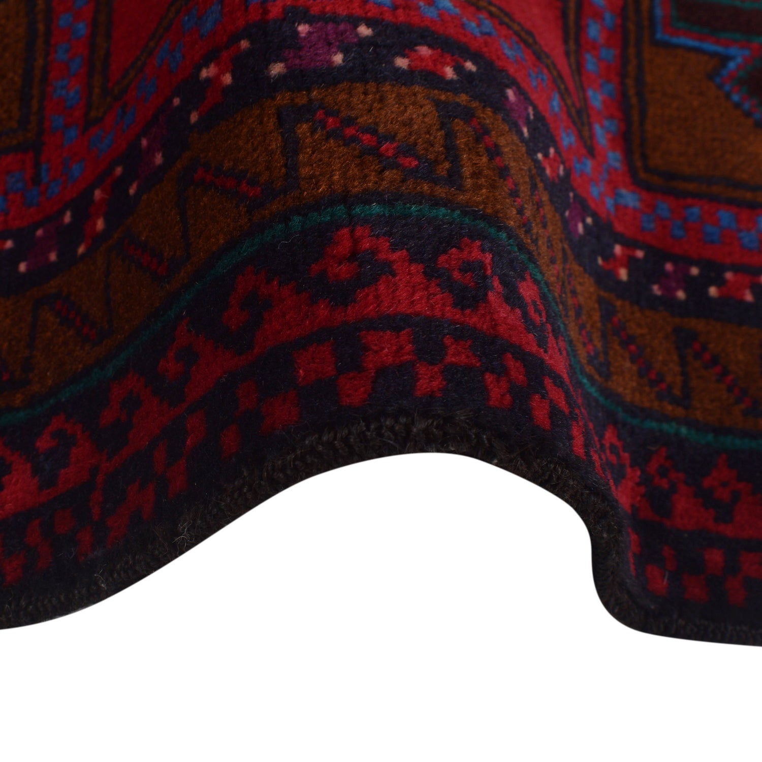 Traditional Baloch Rug 2' 11" x 4' 9" ft / 90 x 144 cm - No. R22876