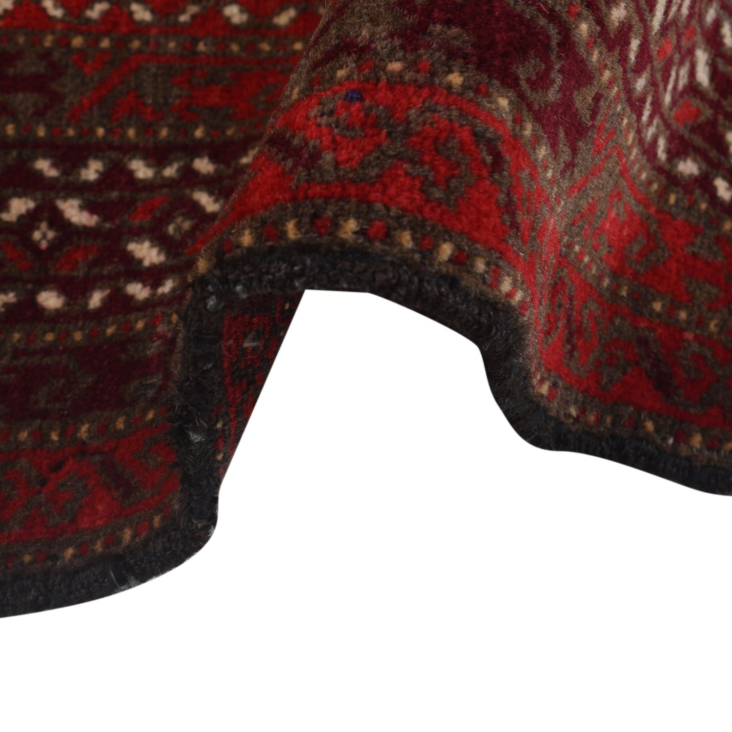 Handmade Prayer Rug 2' 11" x 4' 4" ft / 89 x 132 cm - R22879