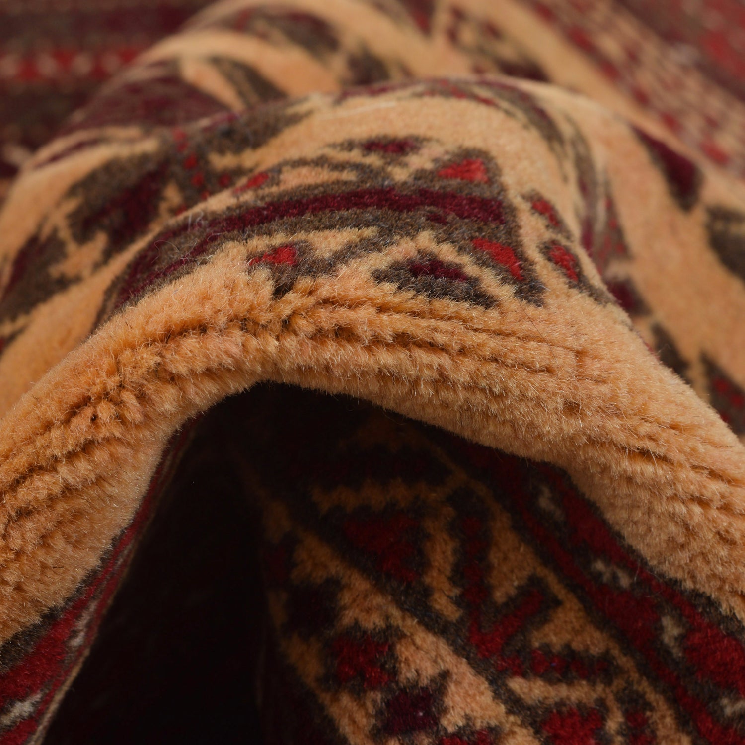 Handmade Prayer Rug 2' 11" x 4' 4" ft / 89 x 132 cm - R22879