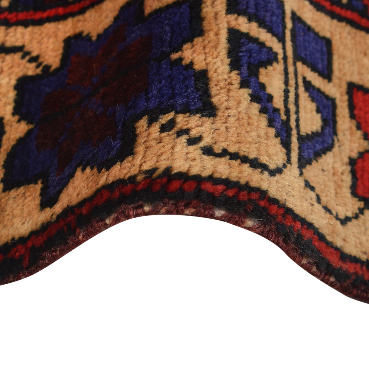 Hand Knotted Prayer Rug 2' 9" x 4' 3" ft / 83 x 130 cm - No. R22941