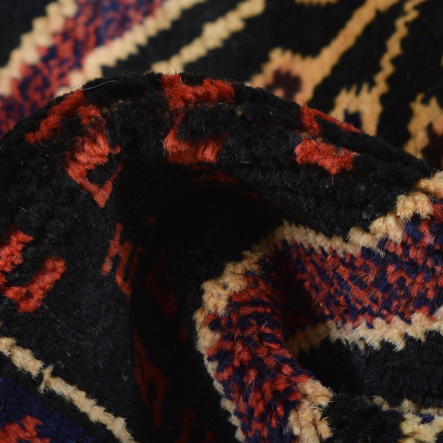 Handmade Prayer Rug 3' 0" x 4' 4" ft / 91 x 131 cm - No. R22943