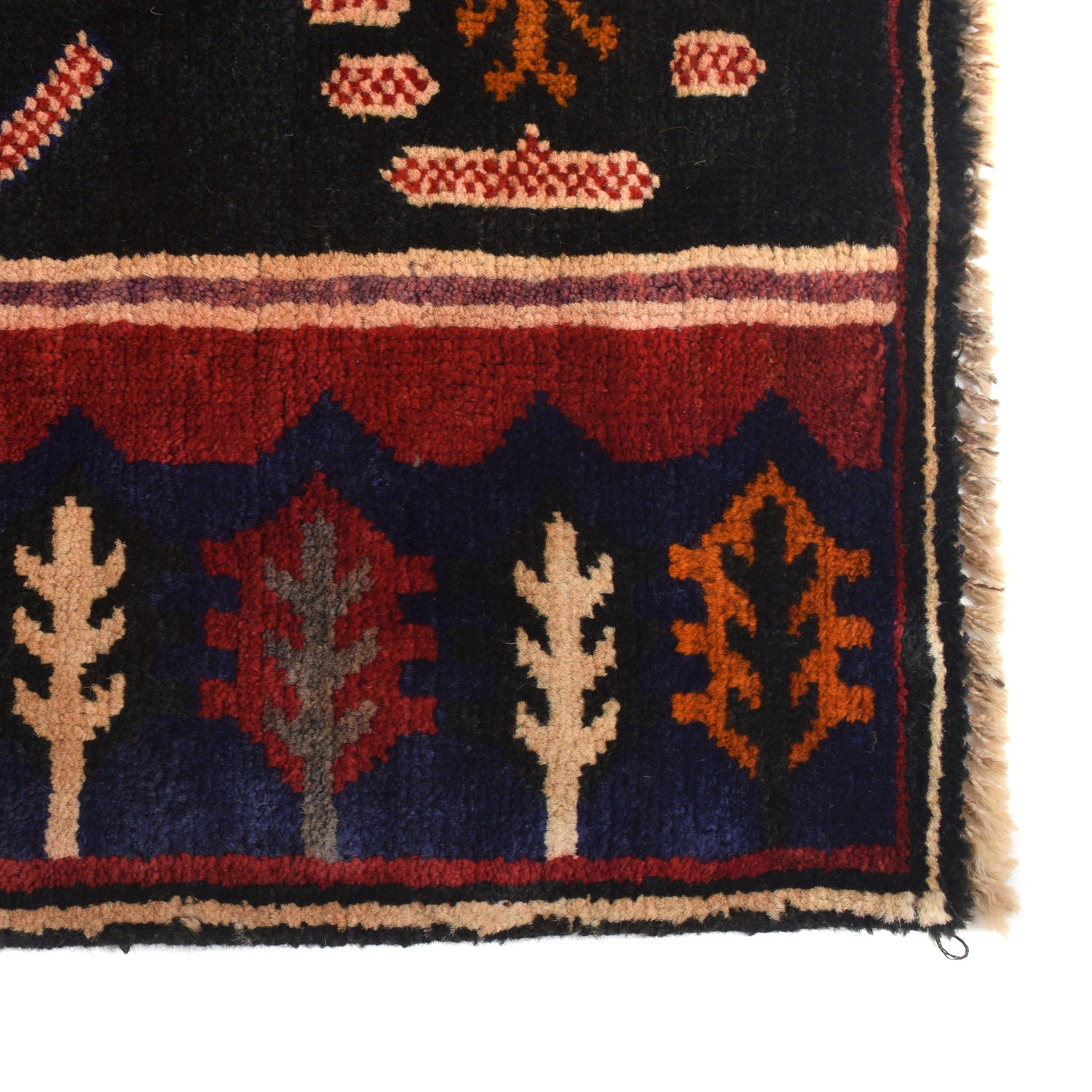 Traditional Baloch Rug 2' 10" x 4' 8" ft / 86 x 142 cm - No. R22950