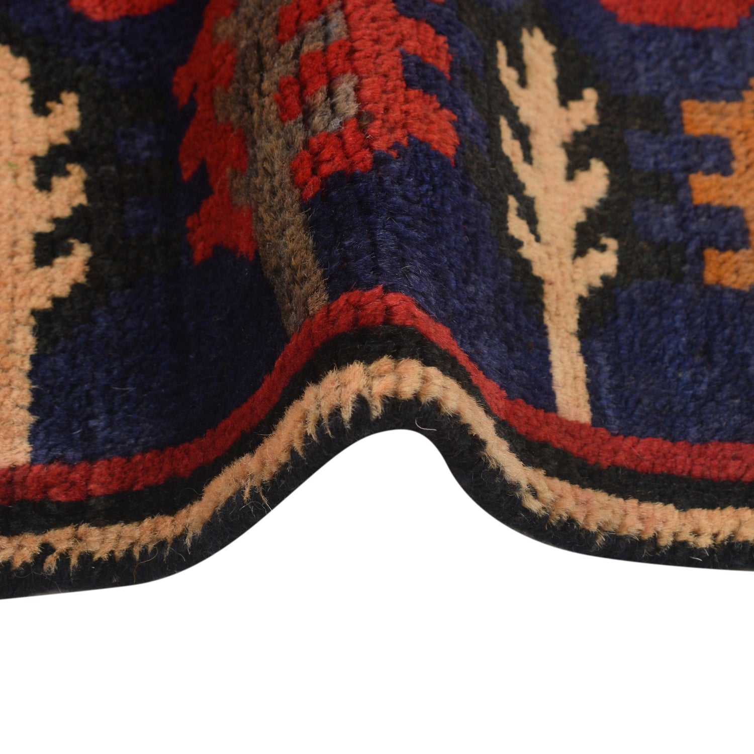 Traditional Baloch Rug 2' 10" x 4' 8" ft / 86 x 142 cm - No. R22950