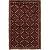 Traditional Baloch Rug 2' 10" x 4' 2" ft / 87 x 126 cm - No. R22959