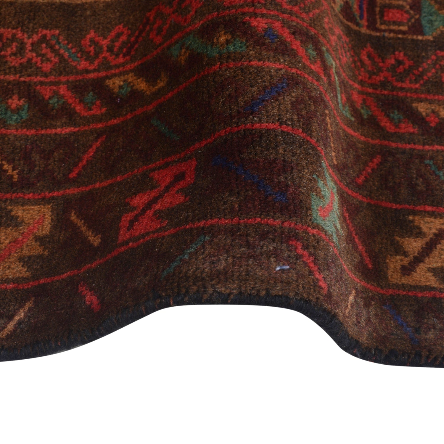 Handmade Prayer Rug 2' 9" x 3' 10" ft / 84 x 116 cm - No. R22961