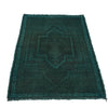 Hand Knotted Overdyed Rug 2' 9" x 4' 2" ft / 83 x 128 cm - No. R22975