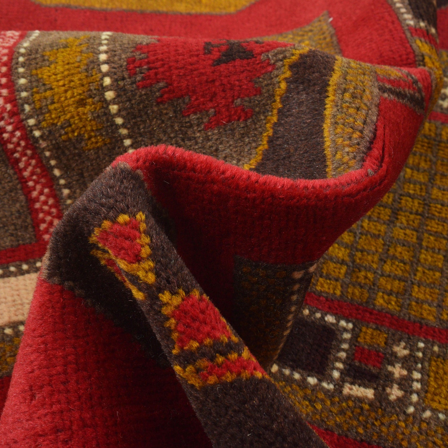 Traditional Baloch Rug 3' 1" x 4' 3" ft / 93 x 130 cm - No. R23673