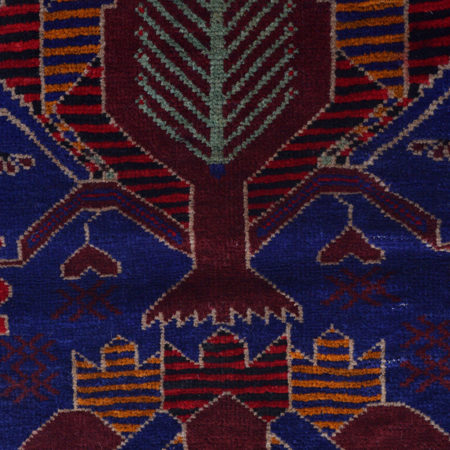 Blue Baluchi Rug 2' 10" x 3' 8" ft / 85 x 112 cm - No. R23692