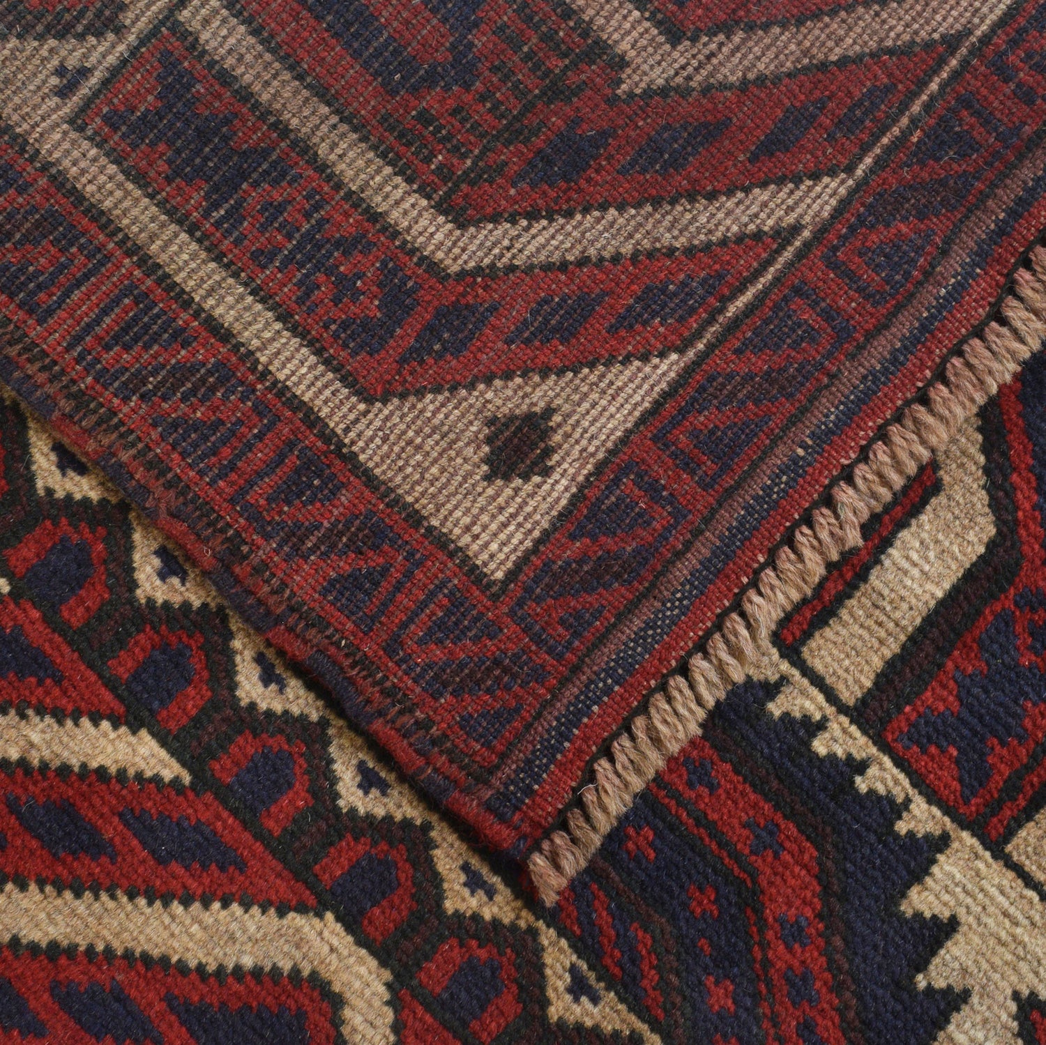 Muslim Prayer Rug 2' 9" x 4' 9" ft / 85 x 145 cm - R23696