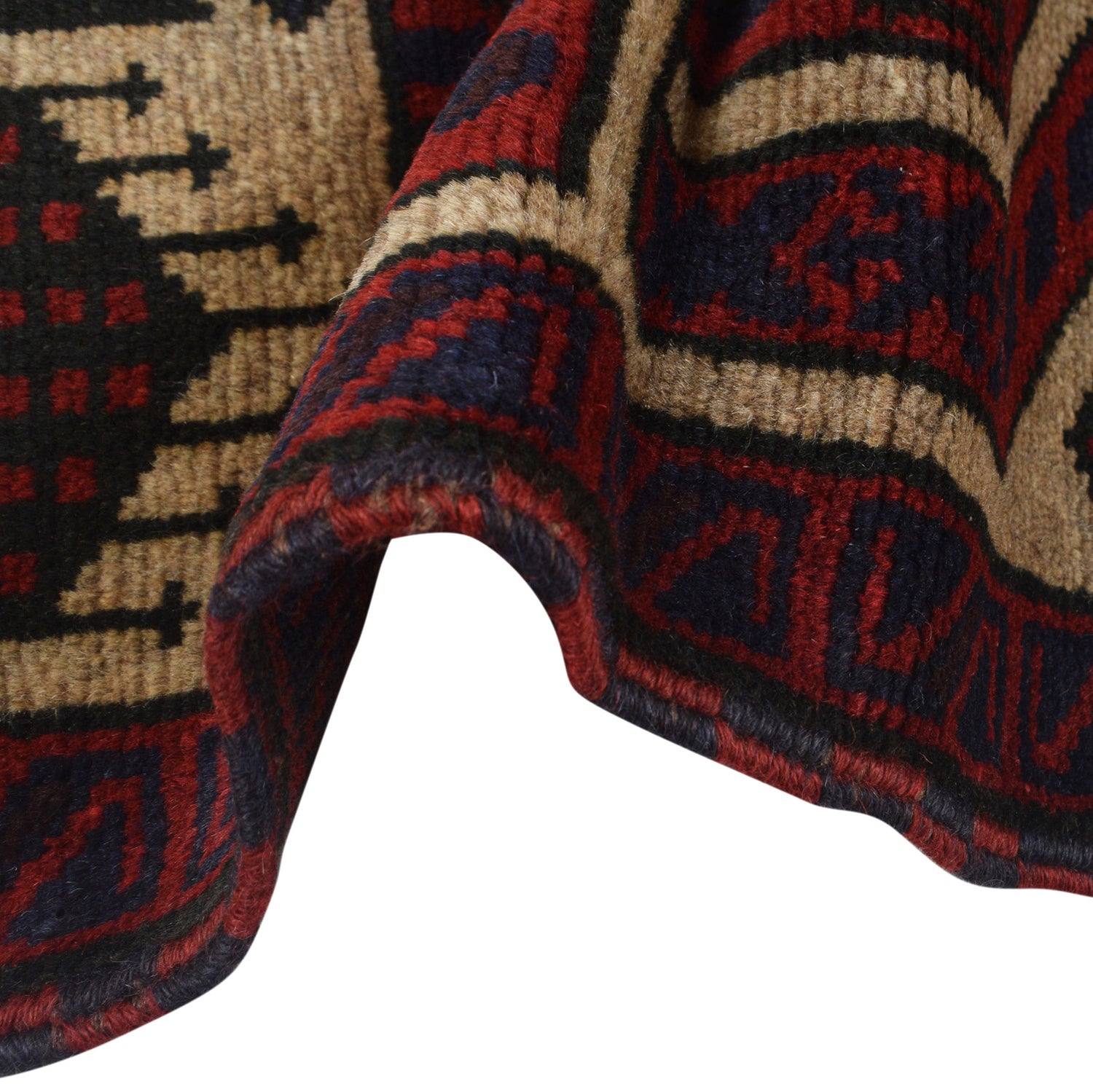 Muslim Prayer Rug 2' 9" x 4' 9" ft / 85 x 145 cm - R23696