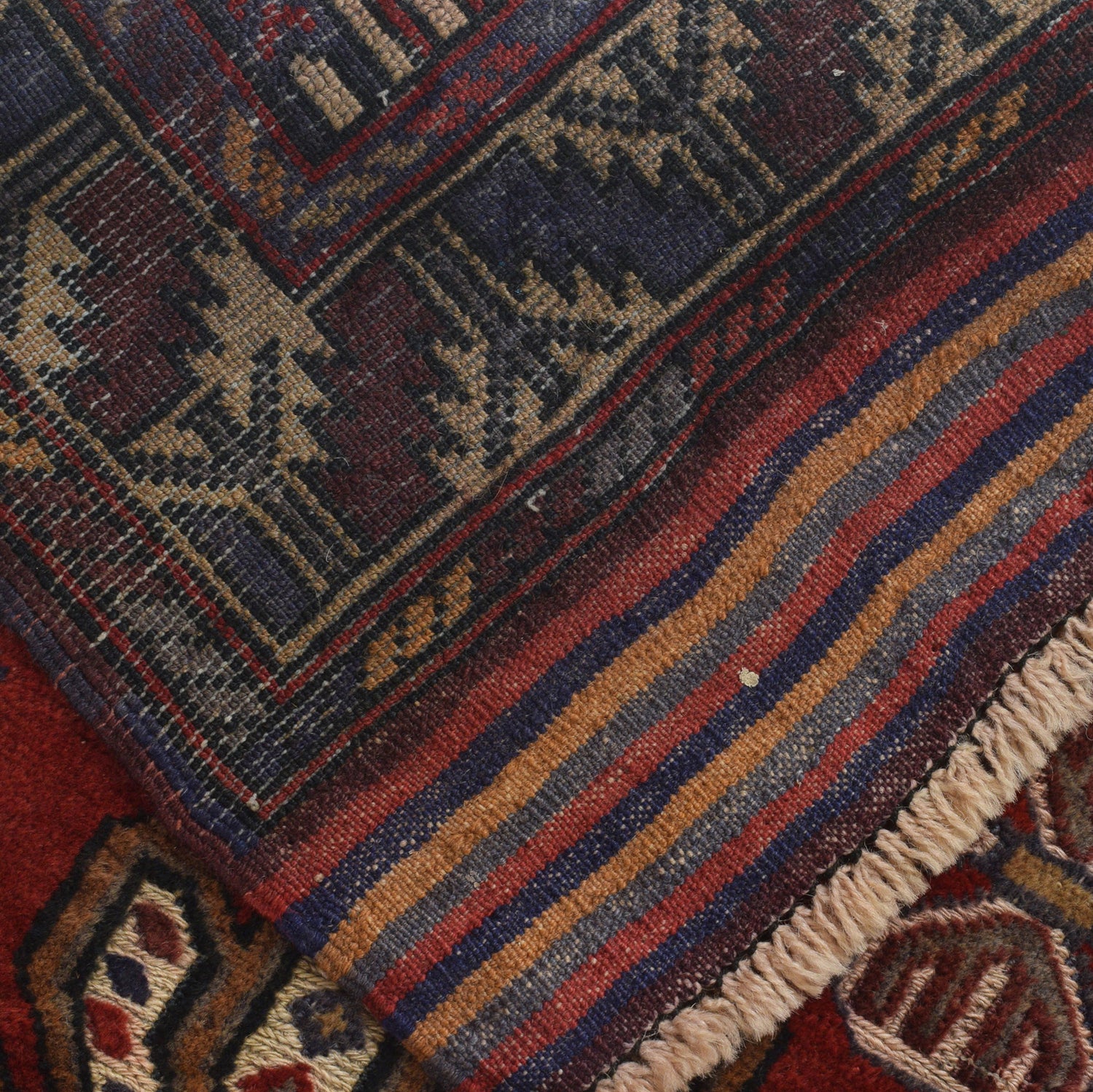 Oriental Barjasta Kilim Carpet 2' 8" x 3' 10" ft / 82 x 117 cm - No. R23697