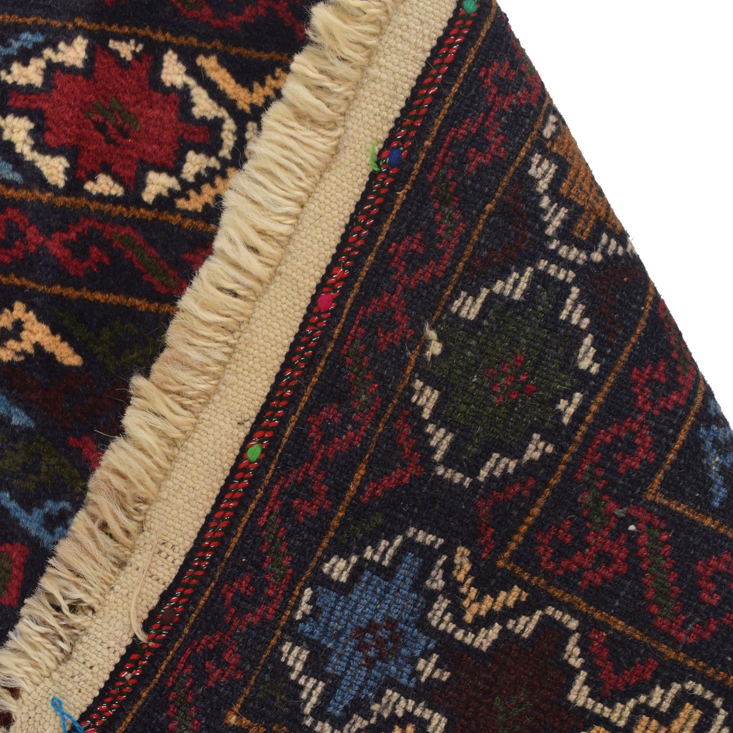 Traditional Baloch Rug 2' 6" x 3' 5" ft / 76 x 104 cm - No. R23707