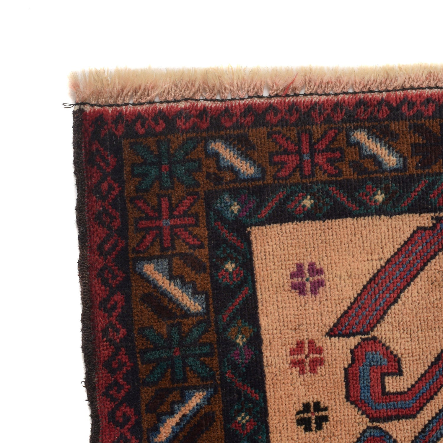 Hand Knotted Baluchi Rug 2' 11" x 4' 4" ft / 89 x 133 cm - No. R23722