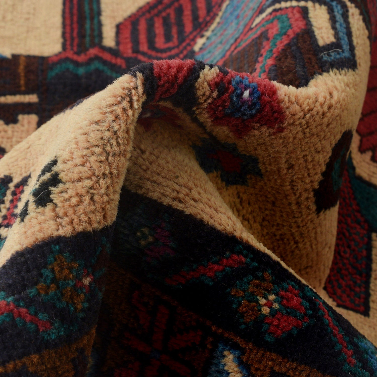 Hand Knotted Baluchi Rug 2' 11" x 4' 4" ft / 89 x 133 cm - No. R23722