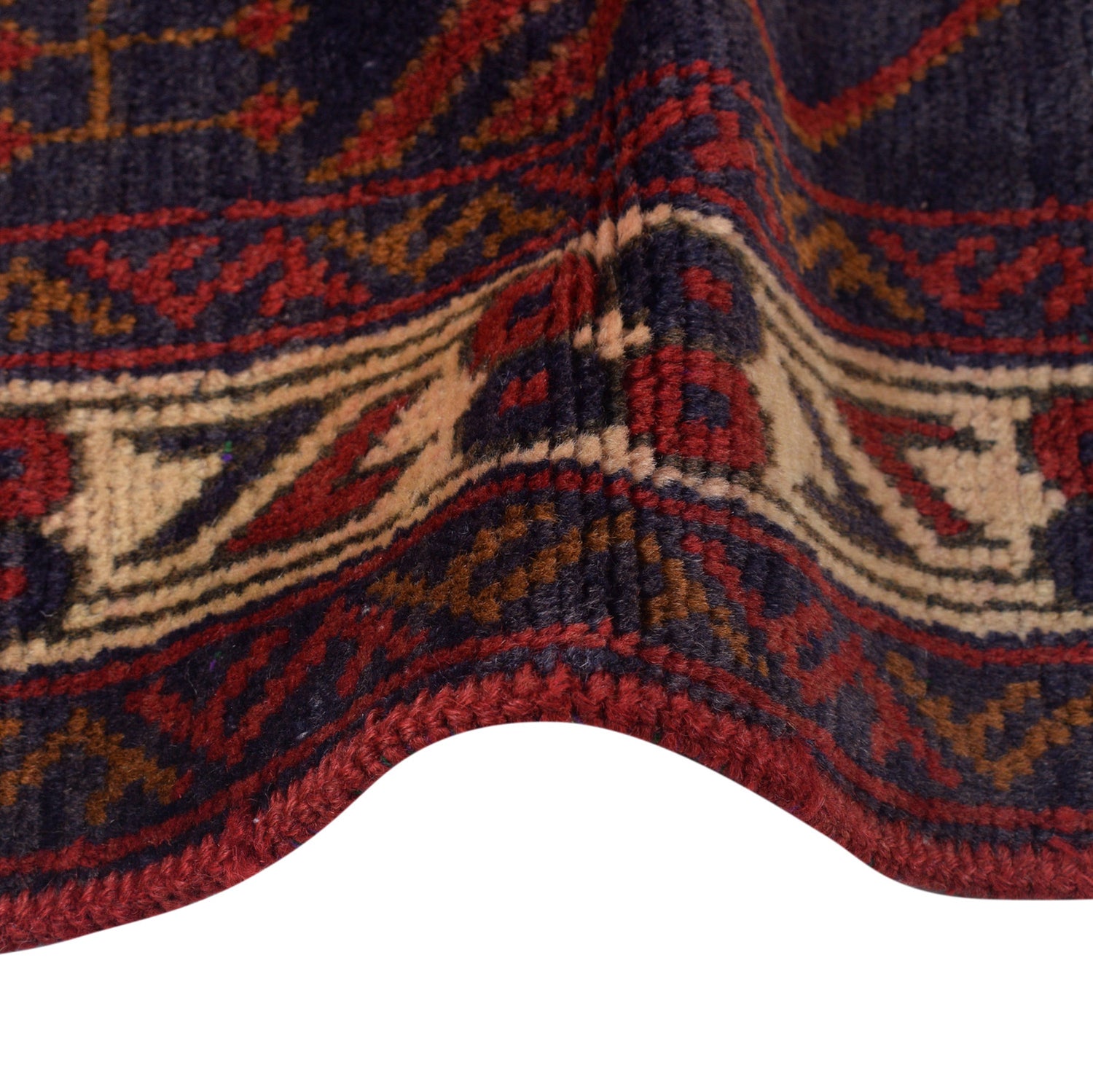 Traditional Baloch Rug 2' 7" x 3' 8" ft / 80 x 113 cm - No. R23751