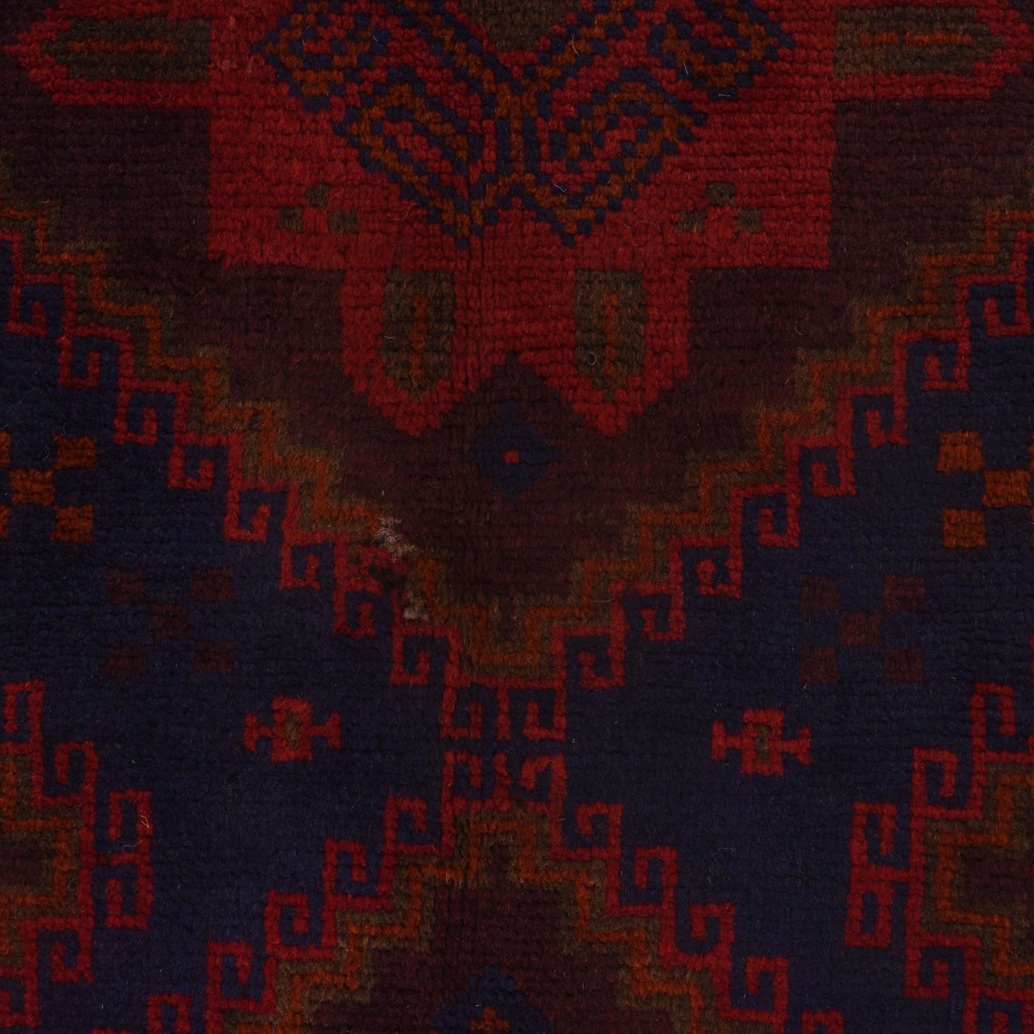 Muslim Prayer Rug 3' 0" x 4' 8" ft / 92 x 143 cm - R24131