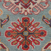 Cyan Blue Kazak Runner Rug 2' 9" x 9' 6" ft / 83 x 290 cm - No. G24169