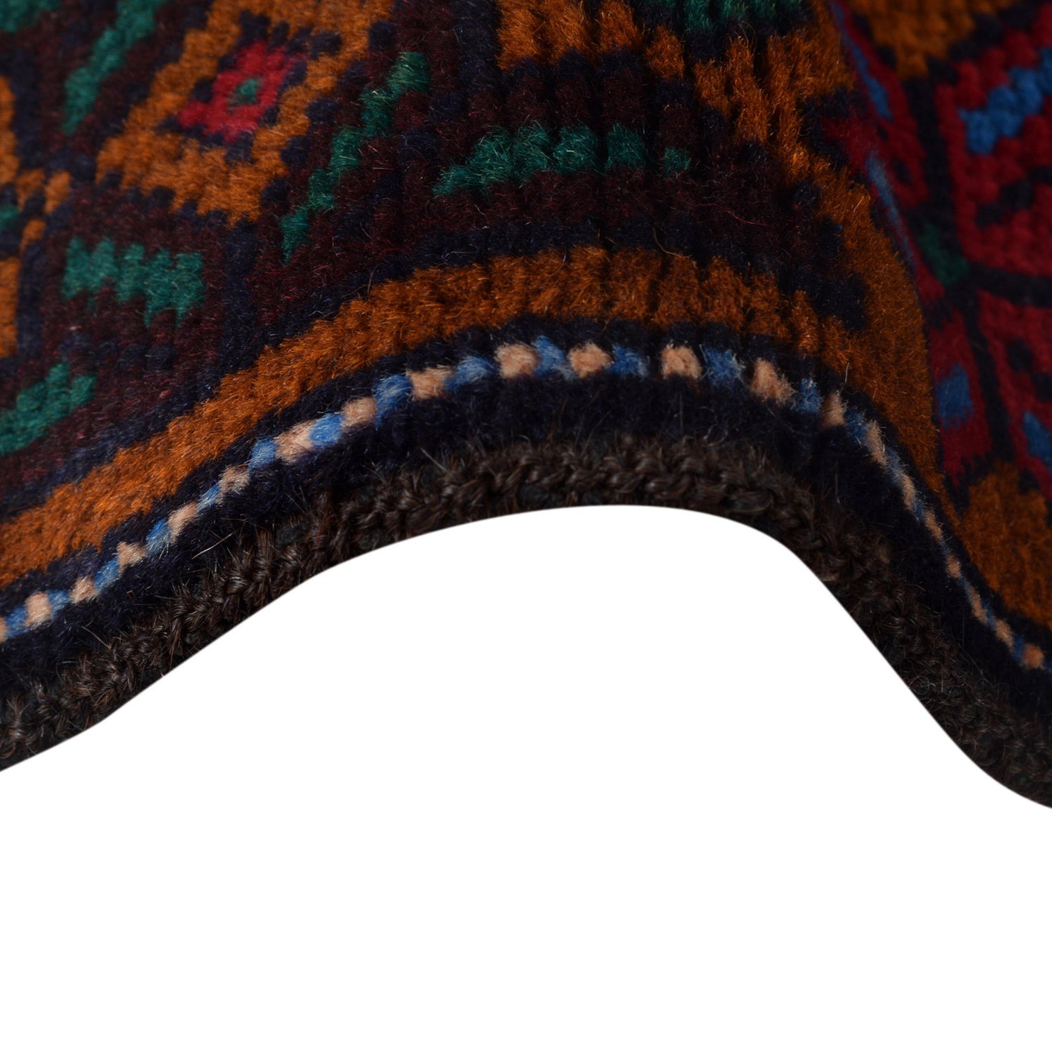 Hand Knotted Baluchi Rug 2' 11" x 4' 5" ft / 88 x 134 cm - No. R24197