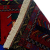 Red Baluchi Rug 3' 4" x 4' 9" ft / 102 x 144 cm - No. R24198