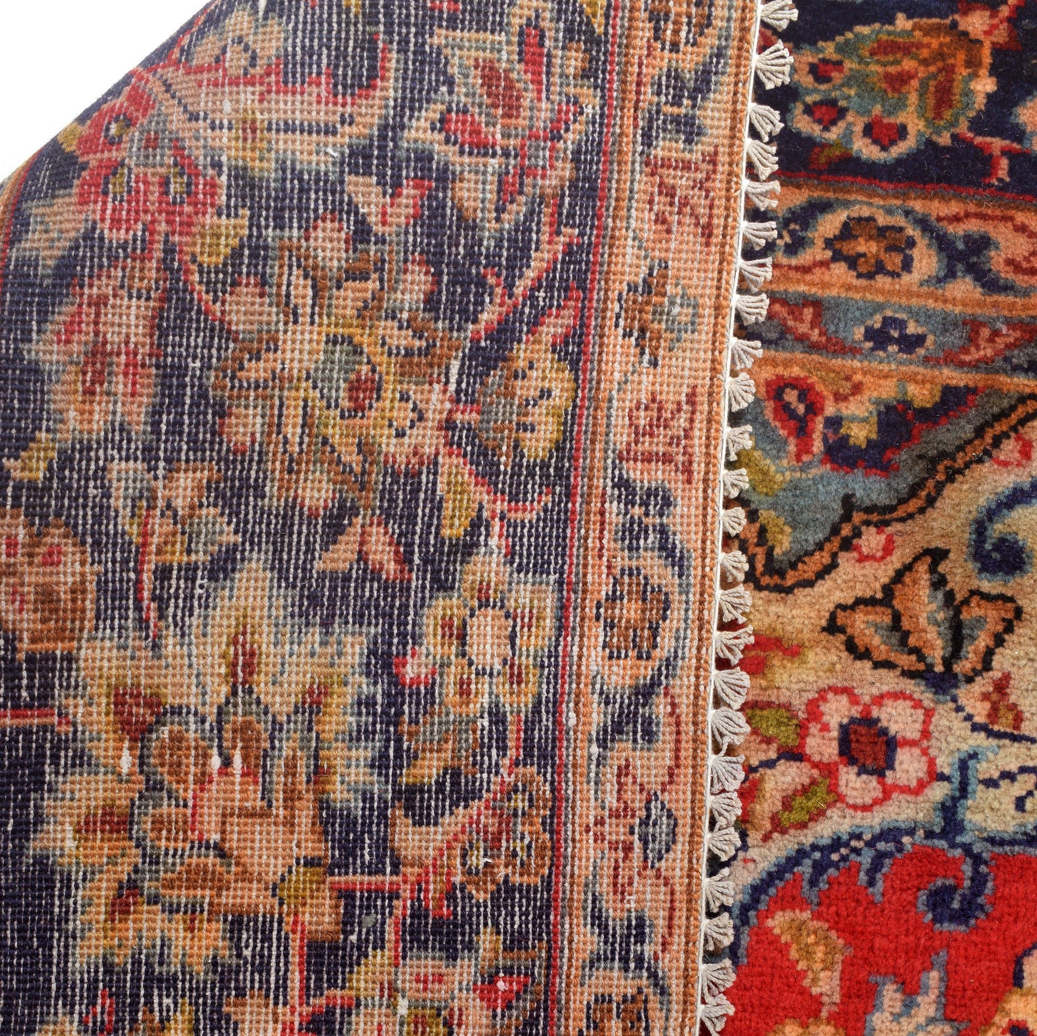 Persian Isfahan Carpet 7' 5" x 11' 2" ft / 225 x 340 cm - No. R24266