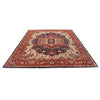 Handmade Persian Design Heriz Carpet 8' 0" x 9' 9" ft / 245 x 297 cm - No. R24270