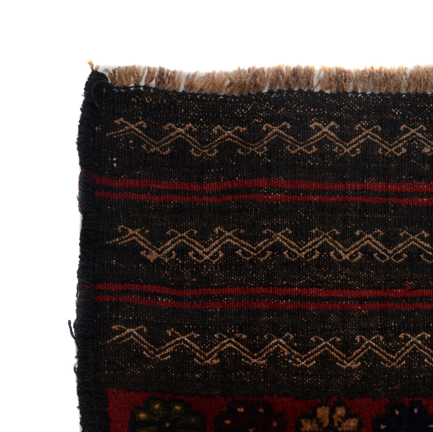 Hand Knotted Baluchi Rug 2' 10" x 4' 9" ft / 85 x 144 cm - No. R24354