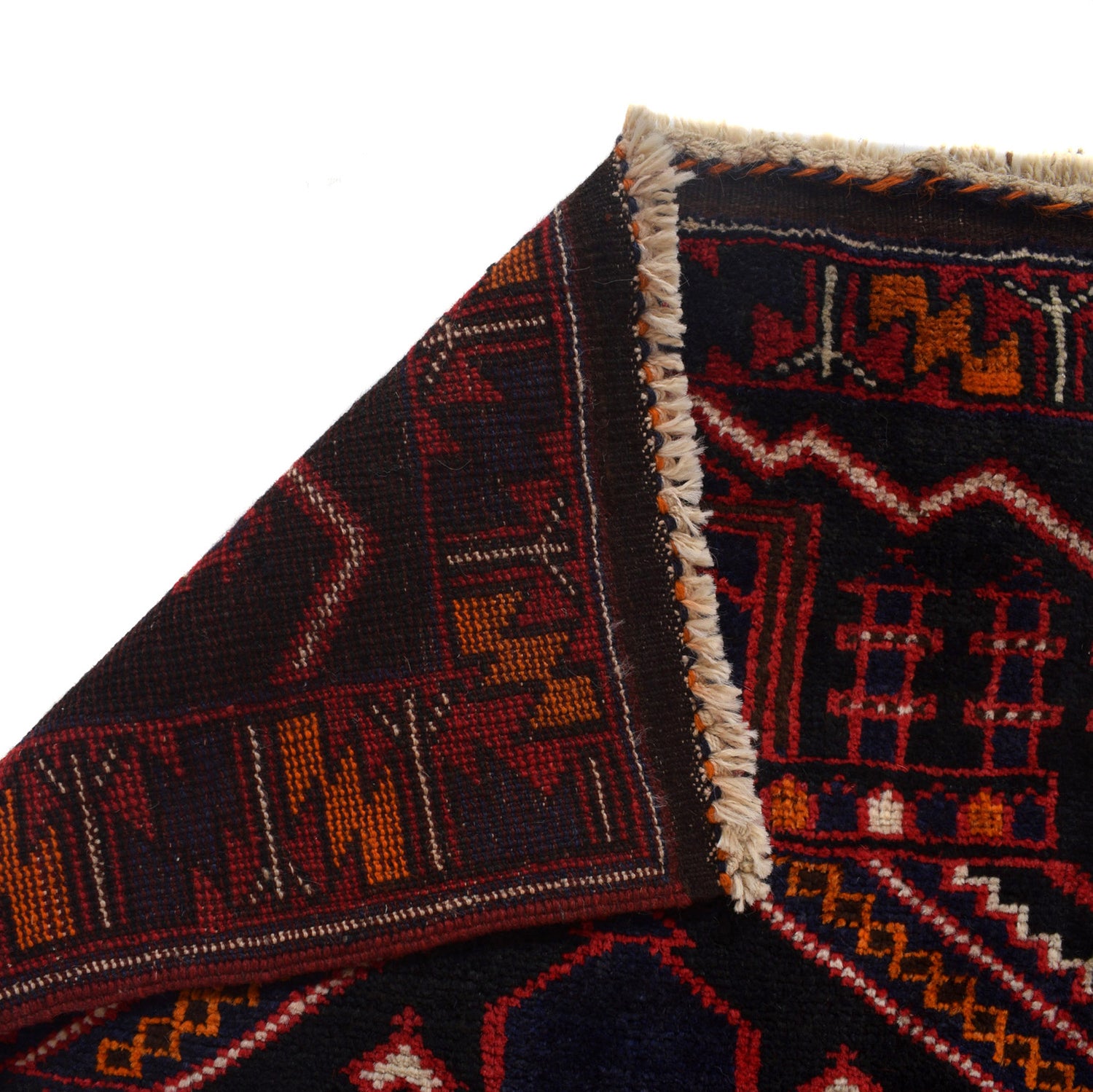 Muslim Prayer Rug 2' 9" x 4' 6" ft / 84 x 137 cm - R24355