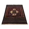 Hand Knotted Baluchi Rug 3' 3" x 4' 8" ft / 98 x 143 cm - No. R24363